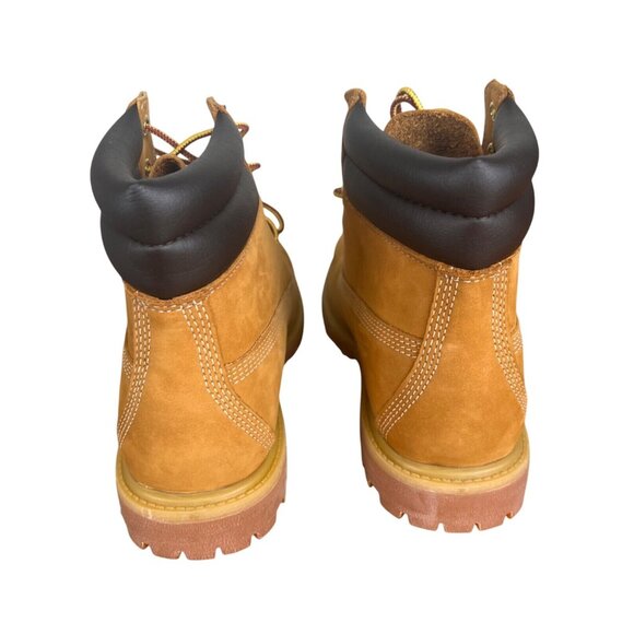 Timberland Womens 6-Inch Premium Waterproof Boots Ortholite Wheat Size 8M - Picture 13 of 16